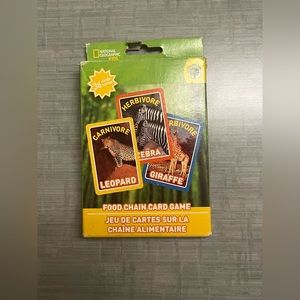 2015 National Geographic Kids Food Chain Card
Game Used